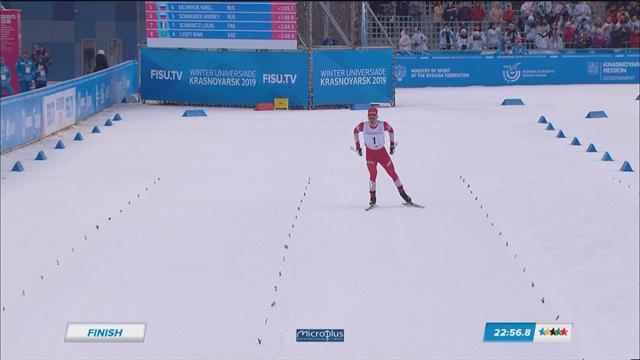 Universiada 2019: Yakimushkin gana con autoridad los 10 kilómetros persecución masculina Universiada 2019: Yakimushkin gana con autoridad los 10 kilómetros persecución masculina