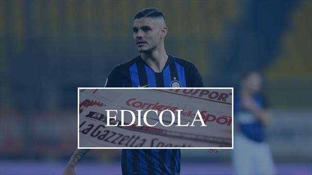 Edicola: Icardi sceglie la Juventus, sarà il partner giusto per Ronaldo?