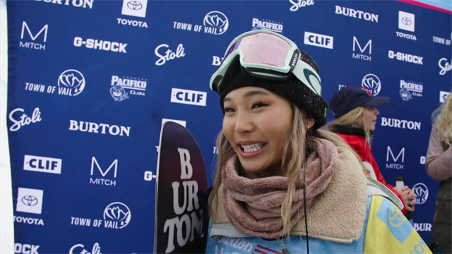 Chloe Kim breaks ankle but claims halfpipe silver at US Open Chloe Kim breaks ankle but claims halfpipe silver at US Open