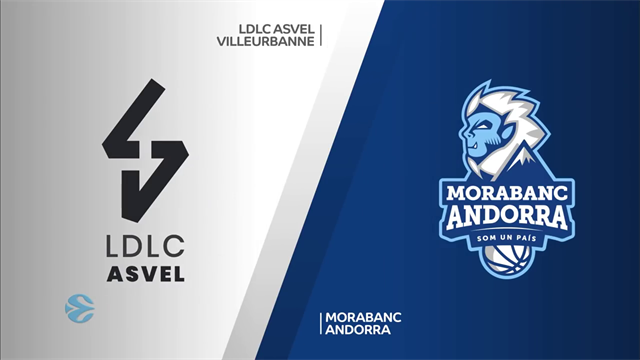 Quarti gara 1, highlights: LDLC ASVEL Villeurbanne-MoraBanc Andorra 79-75 Quarti gara 1, highlights: LDLC ASVEL Villeurbanne-MoraBanc Andorra 79-75