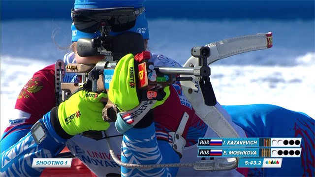 VÍDEO - Universiada 2019: Moshkova repite éxito en biatlón en la prueba de 10km persecución VÍDEO - Universiada 2019: Moshkova repite éxito en biatlón en la prueba de 10km persecución