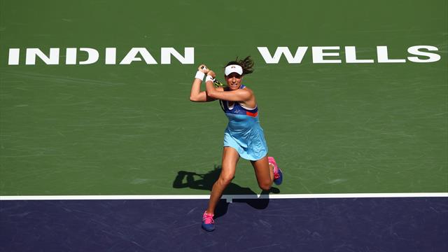 Konta, Azarenka cruise into second round at Indian Wells