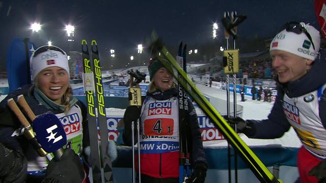 Norway interview - Boe drops skis as team reflect on victory Norway interview - Boe drops skis as team reflect on victory