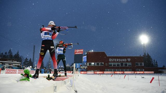 WK Ostersund | Noorwegen pakt eerste goud WK met mixed relay WK Ostersund | Noorwegen pakt eerste goud WK met mixed relay