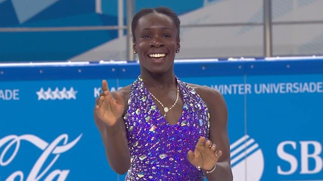 VÍDEO - Universiada 2019: Maé-Bérénice Méité se lució en el programa corto a ritmo de Rihanna VÍDEO - Universiada 2019: Maé-Bérénice Méité se lució en el programa corto a ritmo de Rihanna