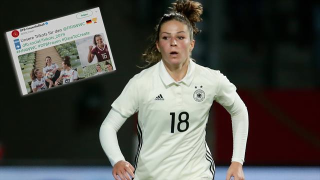 DFB-Frauen im Retro-Look: So sieht das Trikot für die WM aus