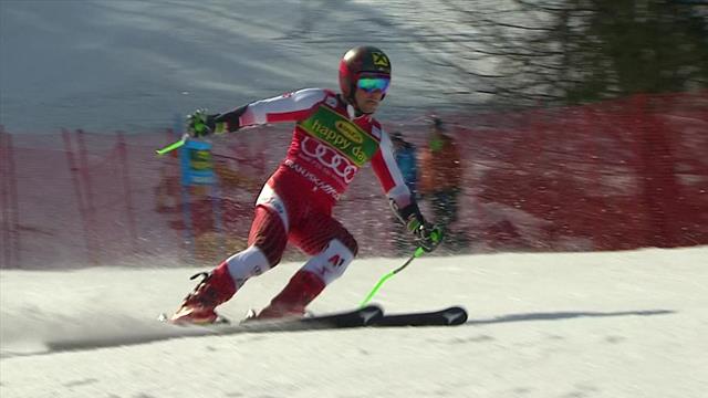 En quête du gros globe, Hirscher a frôlé la catastrophe mais reste dans le coup En quête du gros globe, Hirscher a frôlé la catastrophe mais reste dans le coup