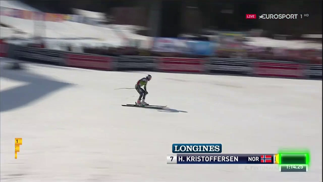Kristoffersen al comando del gigante di Kranjska Gora Kristoffersen al comando del gigante di Kranjska Gora