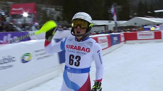 Spindleruv Mlyn slalom: Wendy Holdener's second run Spindleruv Mlyn slalom: Wendy Holdener's second run