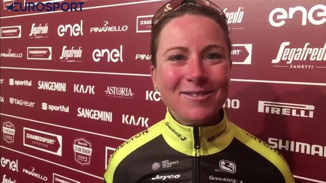 Strade Bianche | Van Vleuten had winst nog niet verwacht Strade Bianche | Van Vleuten had winst nog niet verwacht