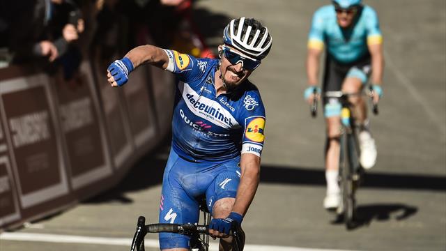 Strade Bianche: Alaphilippe exhibe su clase y remata la faena en la meta de Siena Strade Bianche: Alaphilippe exhibe su clase y remata la faena en la meta de Siena