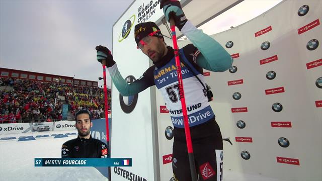 WK Östersund | Fourcade stelt teleur met zesde plek in sprint WK Östersund | Fourcade stelt teleur met zesde plek in sprint