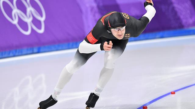 Eisschnelllauf: Dufter läuft deutschen Rekord über 1000 Meter