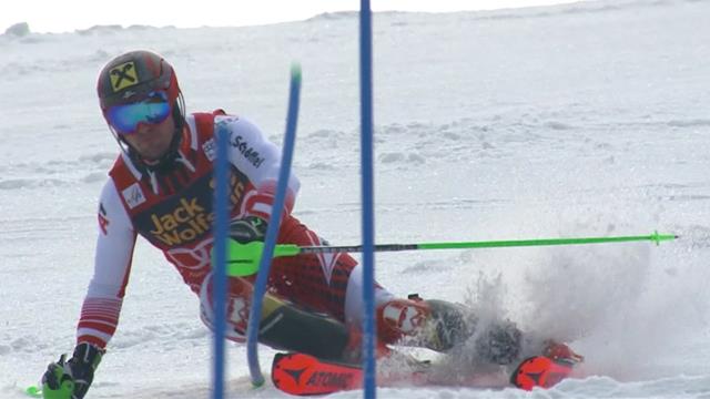 Longtemps à l'envers, Hirscher a fini par limiter la casse Longtemps à l'envers, Hirscher a fini par limiter la casse
