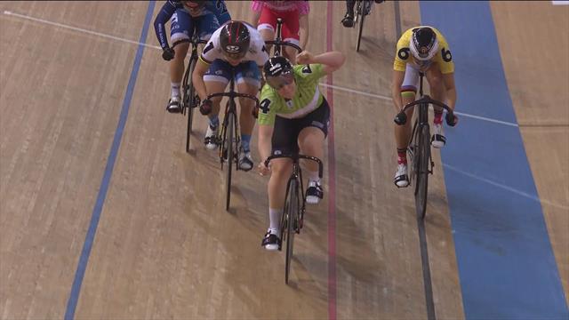 Degrendele takes victory in women's Keirin at Six Day Hong Kong Degrendele takes victory in women's Keirin at Six Day Hong Kong