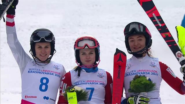 Universiada 2019: La rusa Ekaterina Tkachenko se lleva la victoria en el eslalon femenino Universiada 2019: La rusa Ekaterina Tkachenko se lleva la victoria en el eslalon femenino