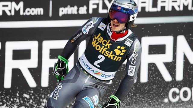La victoire hors de portée, Kristoffersen a assuré La victoire hors de portée, Kristoffersen a assuré