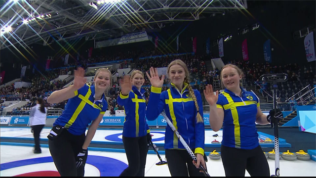 Highlights: Sweden beat Korea 8-3 in Curling Highlights: Sweden beat Korea 8-3 in Curling
