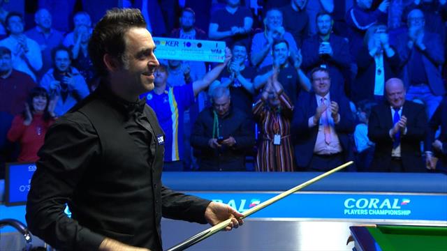 Ronnie O'Sullivan hace historia alcanzando las 1.000 centenas ganando el Player Championship Ronnie O'Sullivan hace historia alcanzando las 1.000 centenas ganando el Player Championship