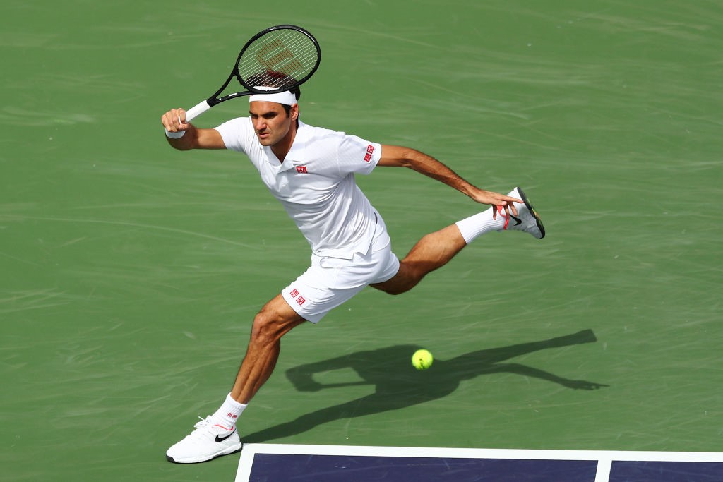 Roger Federer à Indian Wells