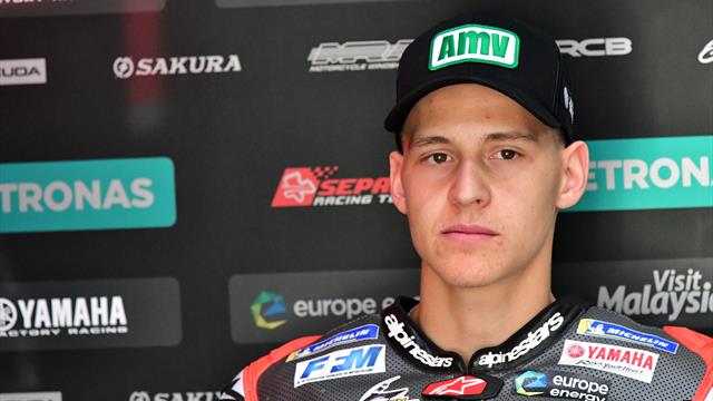Quartararo a découvert la cruauté de l'apprentissage