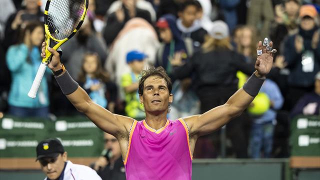 Indian Wells 2019, Jared Donaldson-Rafa Nadal: Vendaval en el desierto (1-6 y 1-6)