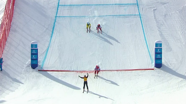 Nabiulin leads Russia 1-2 in men's Ski Cross Big Final Nabiulin leads Russia 1-2 in men's Ski Cross Big Final