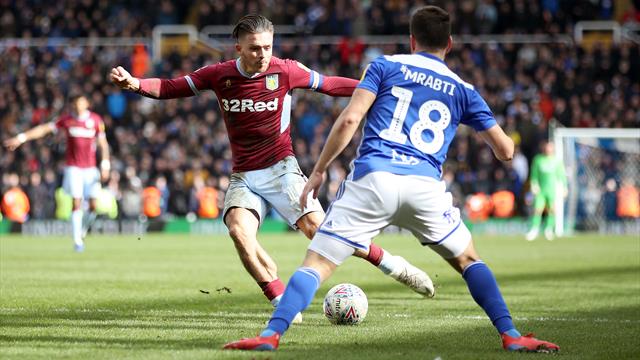 Aston Villa's Grealish attacked by fan