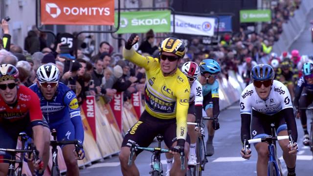 París-Niza 2019 (2ª etapa): Ni los abanicos ni el Sky detienen a Dylan Groenewegen París-Niza 2019 (2ª etapa): Ni los abanicos ni el Sky detienen a Dylan Groenewegen