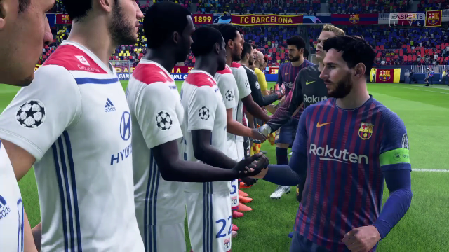 Champions Virtual: Así ha quedado el Barça-Lyon Champions Virtual: Así ha quedado el Barça-Lyon