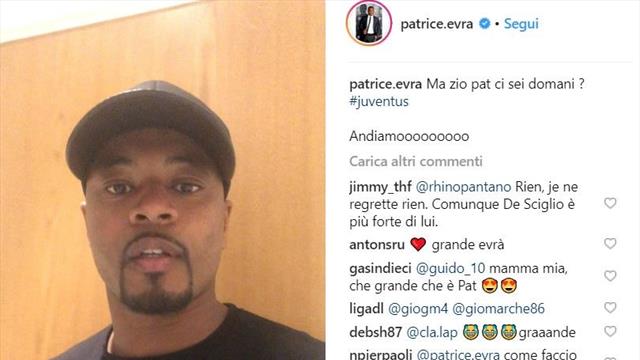 Evra carica i tifosi della Juventus: "Sarò all'Allianz Stadium, chi non ci crede resti pure a casa"