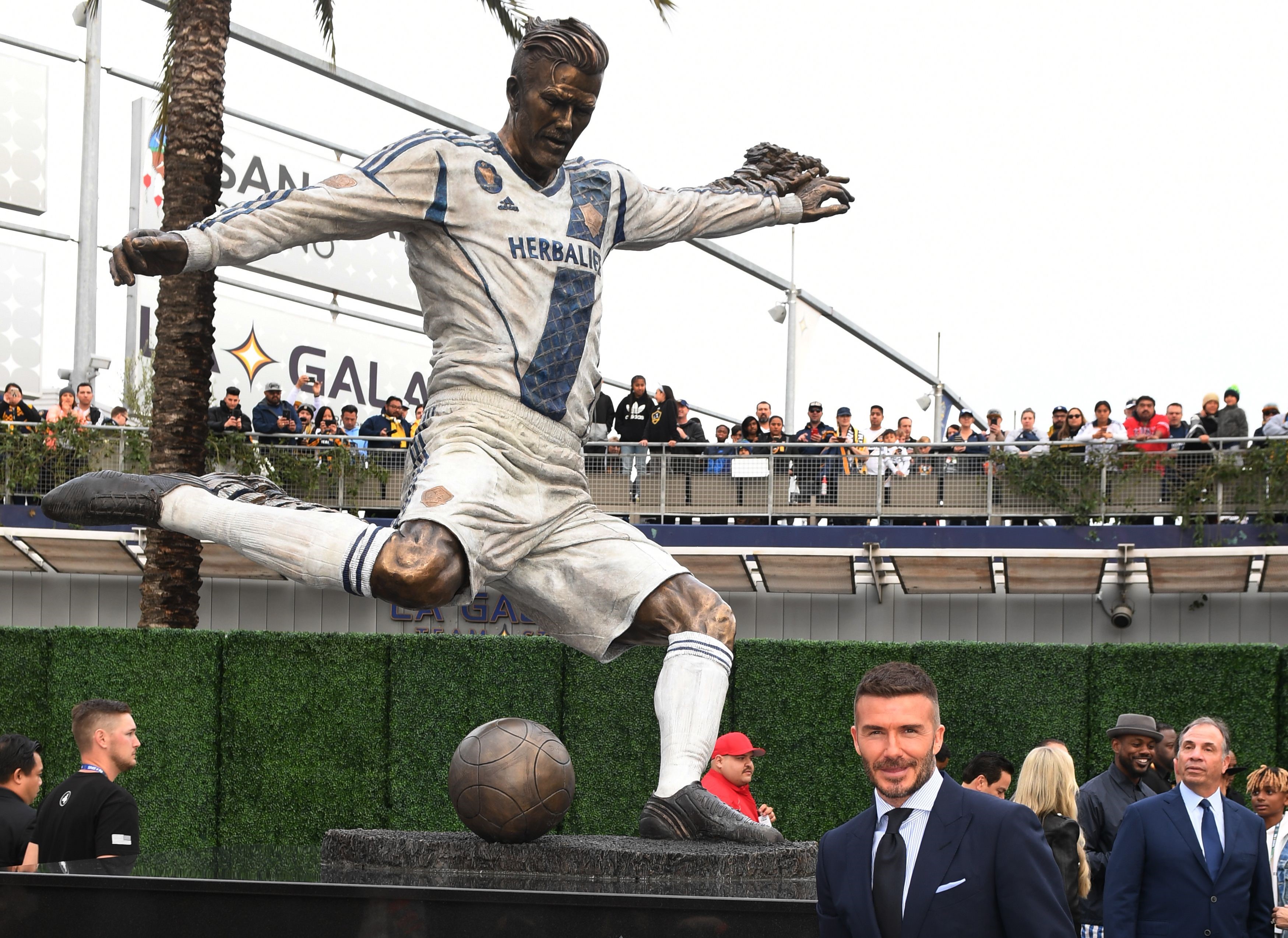 David Beckham statue, LA Galaxy