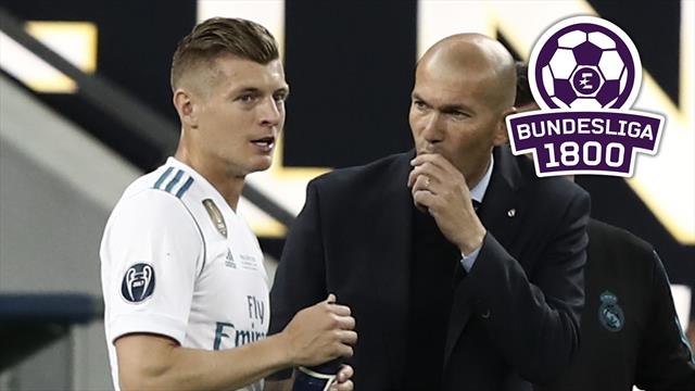 Bundesliga 1800 | Zidane räumt auf: Kroos' Zeit ist vorbei Bundesliga 1800 | Zidane räumt auf: Kroos' Zeit ist vorbei