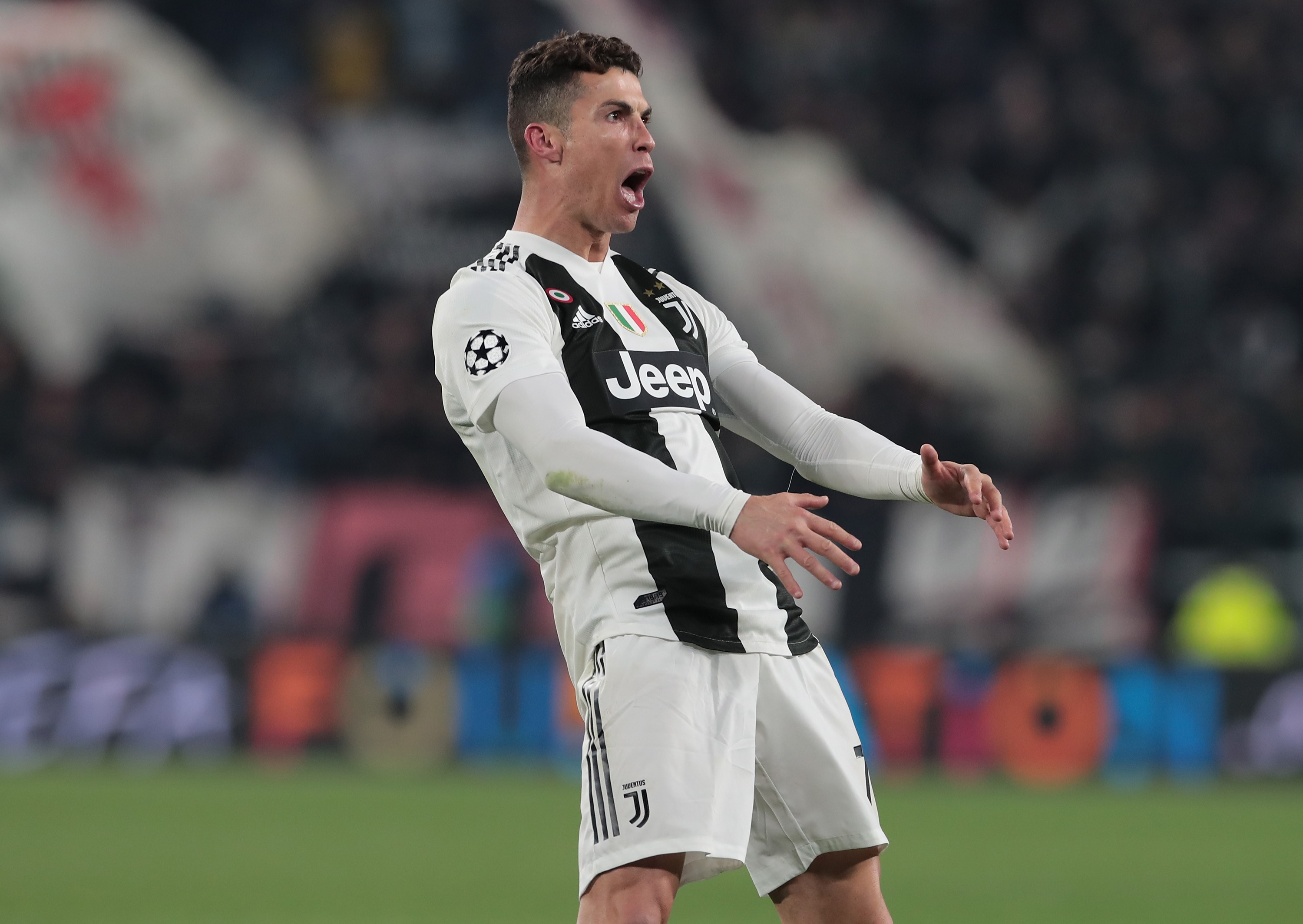 cristiano ronaldo gesto