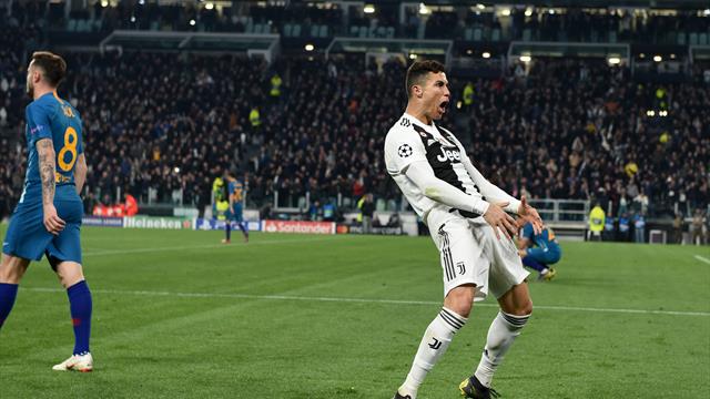 La célébration très osée de Ronaldo au coup de sifflet final