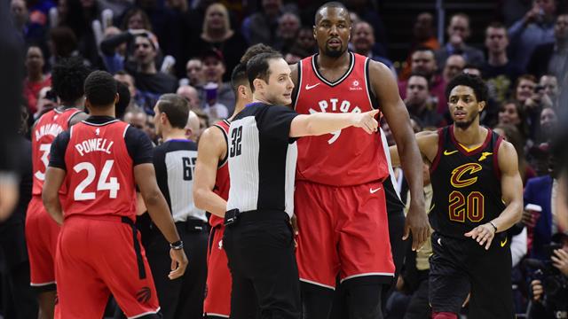 Tres partidos de suspensión y medio millón de dólares para Ibaka tras su pelea a puñetazos