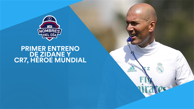 Primer entrenamiento de Zidane, Ronaldo, Griezmann y Messi, los nombres del día Primer entrenamiento de Zidane, Ronaldo, Griezmann y Messi, los nombres del día