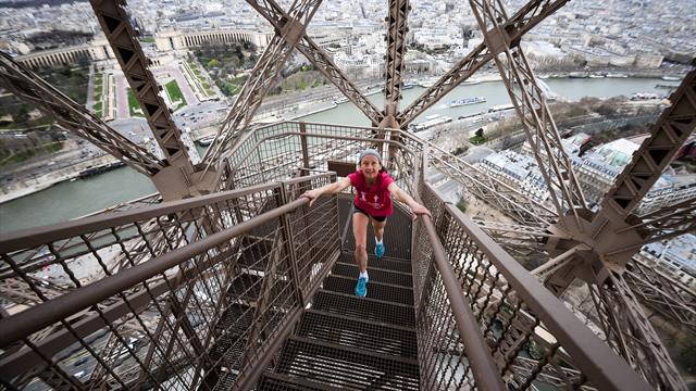 La Verticale de la Tour Eiffel : une course et des chiffres qui donnent le vertige La Verticale de la Tour Eiffel : une course et des chiffres qui donnent le vertige