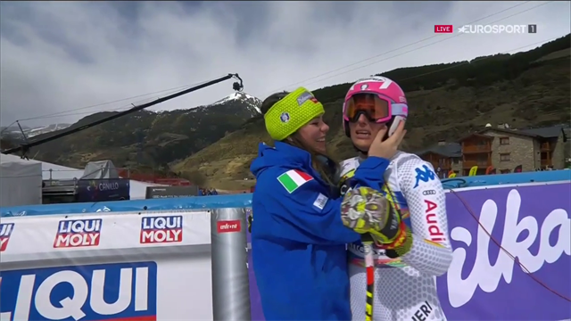 Bravissima Nadia Fanchini: 4° posto e lacrime di gioia nella discesa di Soldeu Bravissima Nadia Fanchini: 4° posto e lacrime di gioia nella discesa di Soldeu