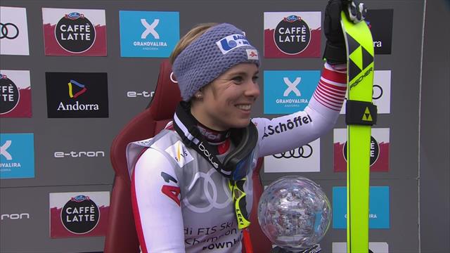'We'll have a big party!' - Schmidhoffer reacts to clinching the Downhill Crystal Globe 'We'll have a big party!' - Schmidhoffer reacts to clinching the Downhill Crystal Globe