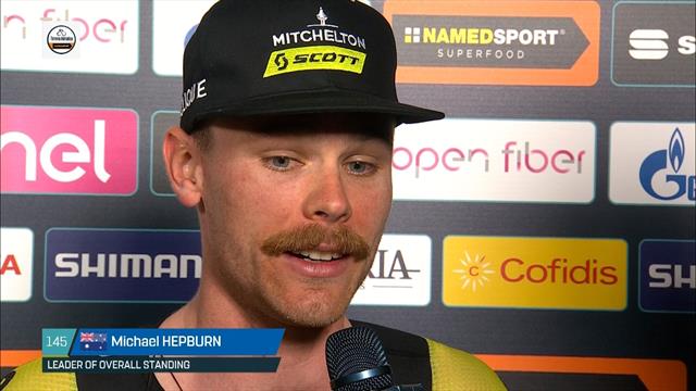 Mitchelton-Scott's Hepburn surprised to be wearing leader's jersey after TTT victory Mitchelton-Scott's Hepburn surprised to be wearing leader's jersey after TTT victory