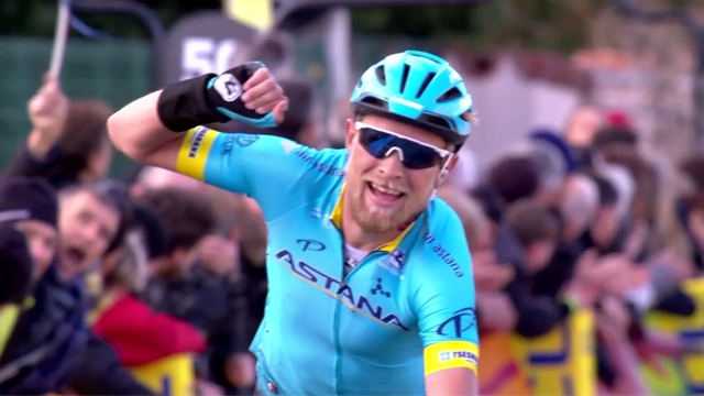 Maître tacticien, Magnus Cort Nielsen s'est imposé en finisseur à Pélussin Maître tacticien, Magnus Cort Nielsen s'est imposé en finisseur à Pélussin