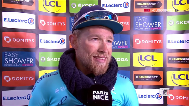 Cort Nielsen : "Très heureux d'avoir remporté la plus belle étape" Cort Nielsen : "Très heureux d'avoir remporté la plus belle étape"