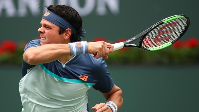 Raonic au 3e tour sans jouer