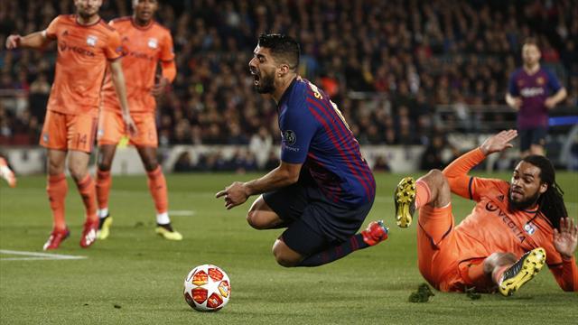 Le penalty de Denayer sur Suarez ? "Normalement, l’arbitre doit aller consulter l’écran…"