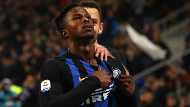 Le formazioni ufficiali di Inter-Eintracht Francoforte: c'è Keita Balde davanti