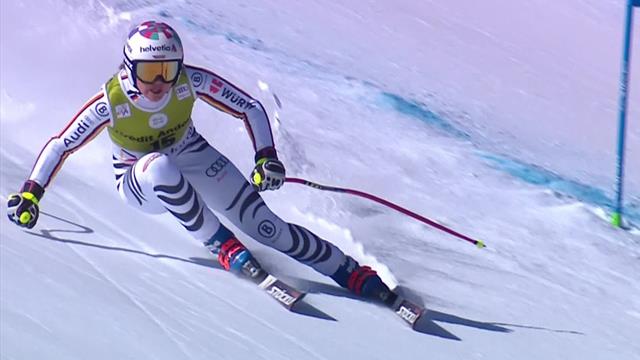 Rebensburg takes victory in Super-G Rebensburg takes victory in Super-G