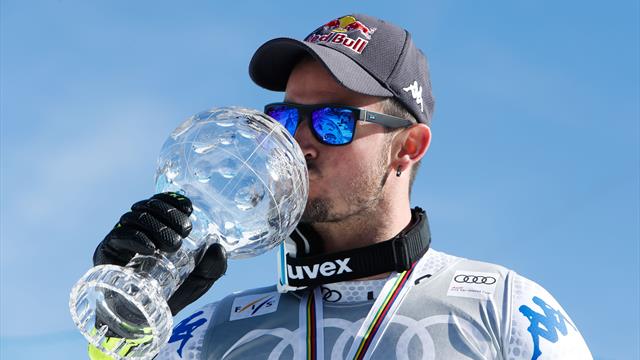 La victoire et le globe du Super-G, Paris est une fête!