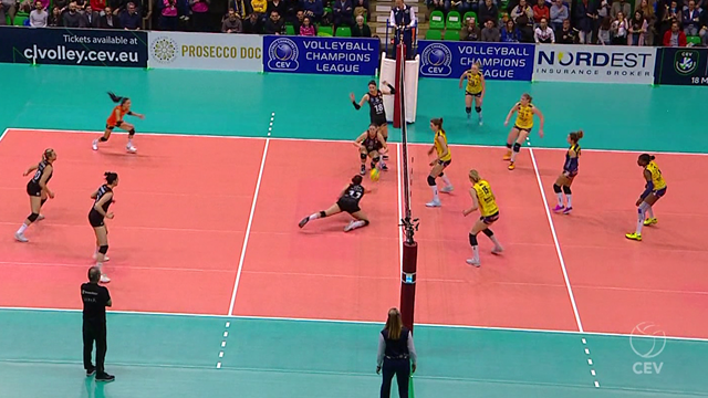 CEV Champions League: Las mejores defensas de los cuartos de final femeninos CEV Champions League: Las mejores defensas de los cuartos de final femeninos
