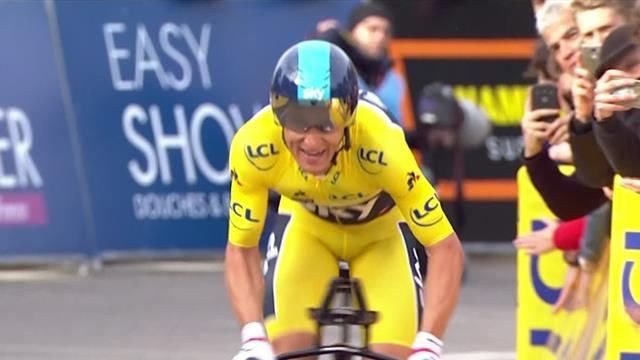 Parti prudemment, Kwiatkowski a parfaitement géré pour conforter son maillot : revivez son arrivée Parti prudemment, Kwiatkowski a parfaitement géré pour conforter son maillot : revivez son arrivée